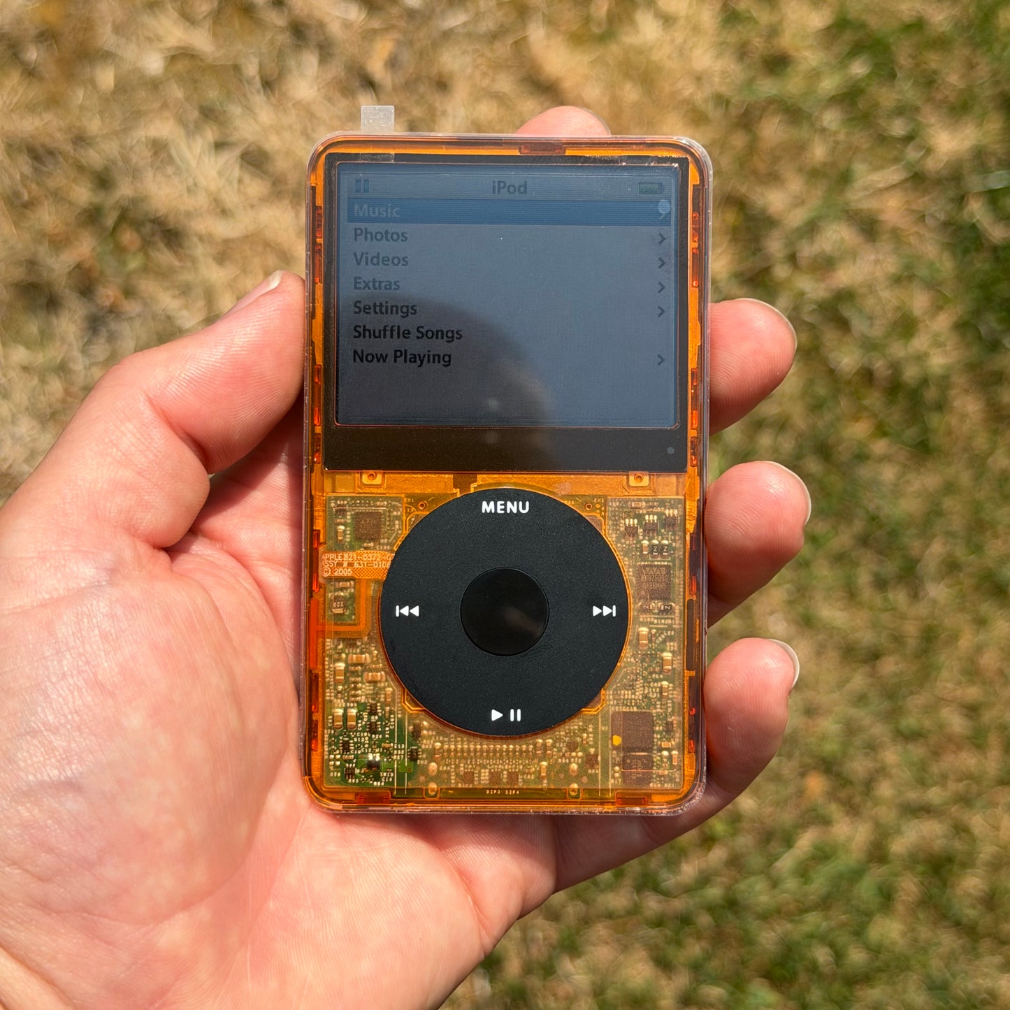 Apple iPod Video 5th Gen – Transparent Orange