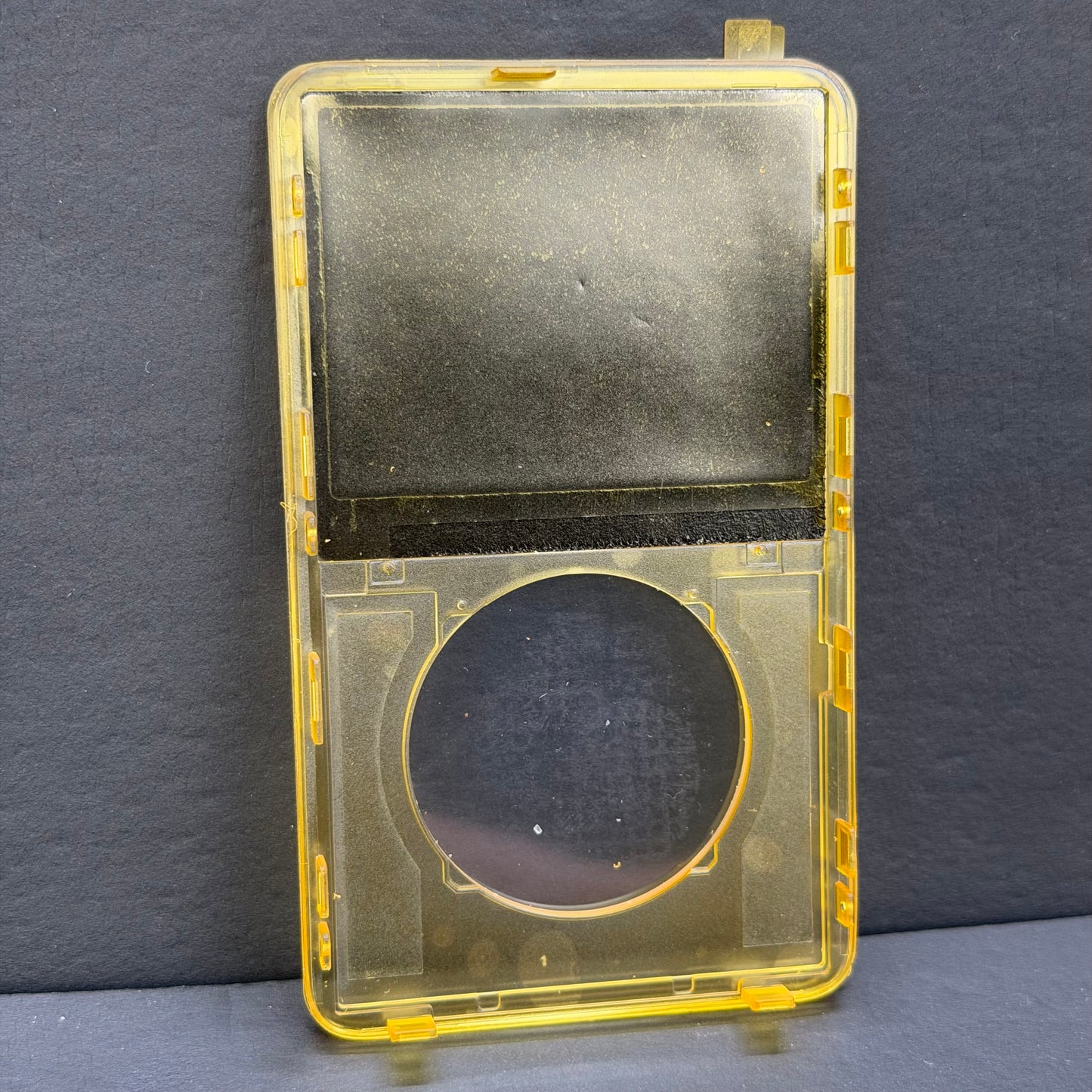 Transparent Yellow Front Housing – For iPod Video 5th / 5.5 Gen (Clear Shell)