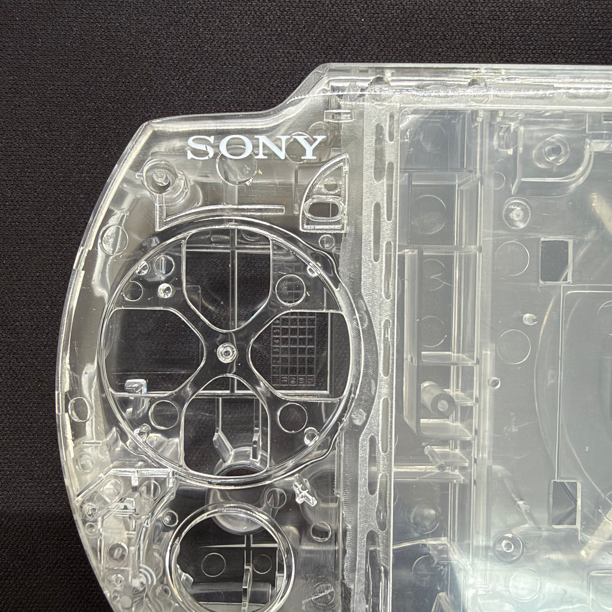 Premium PSP 3000 Full Replacement Shell Kit – Transparent Clear Housing with Buttons