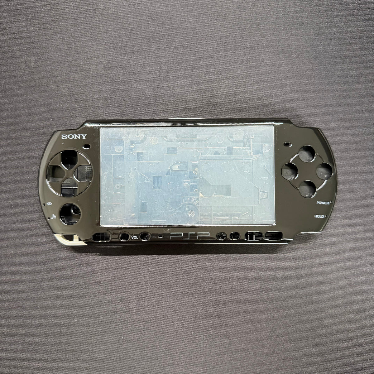Premium PSP 3000 Full Replacement Shell Kit – Black Housing with Buttons