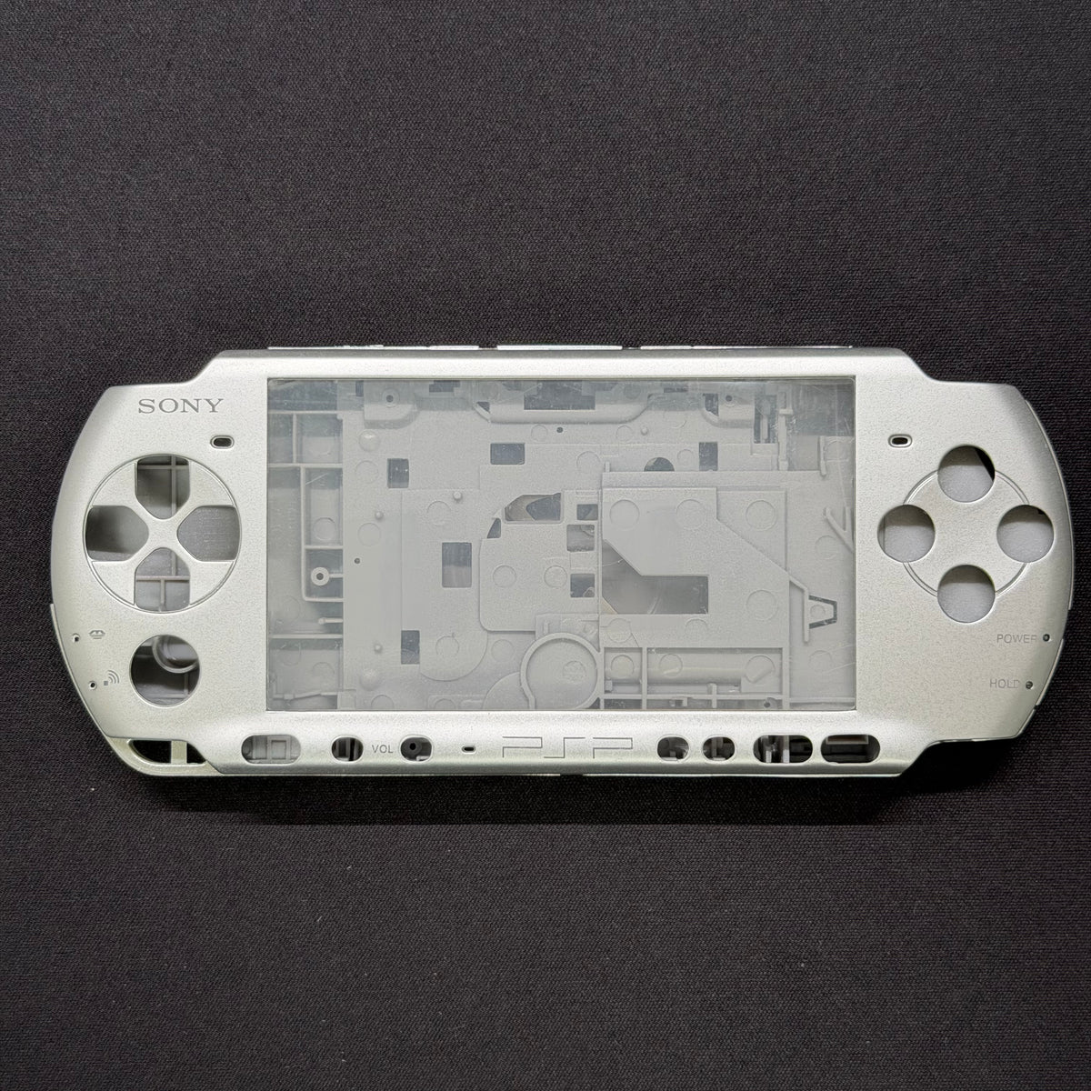 Premium PSP 3000 Full Replacement Shell Kit – Silver Housing with Buttons