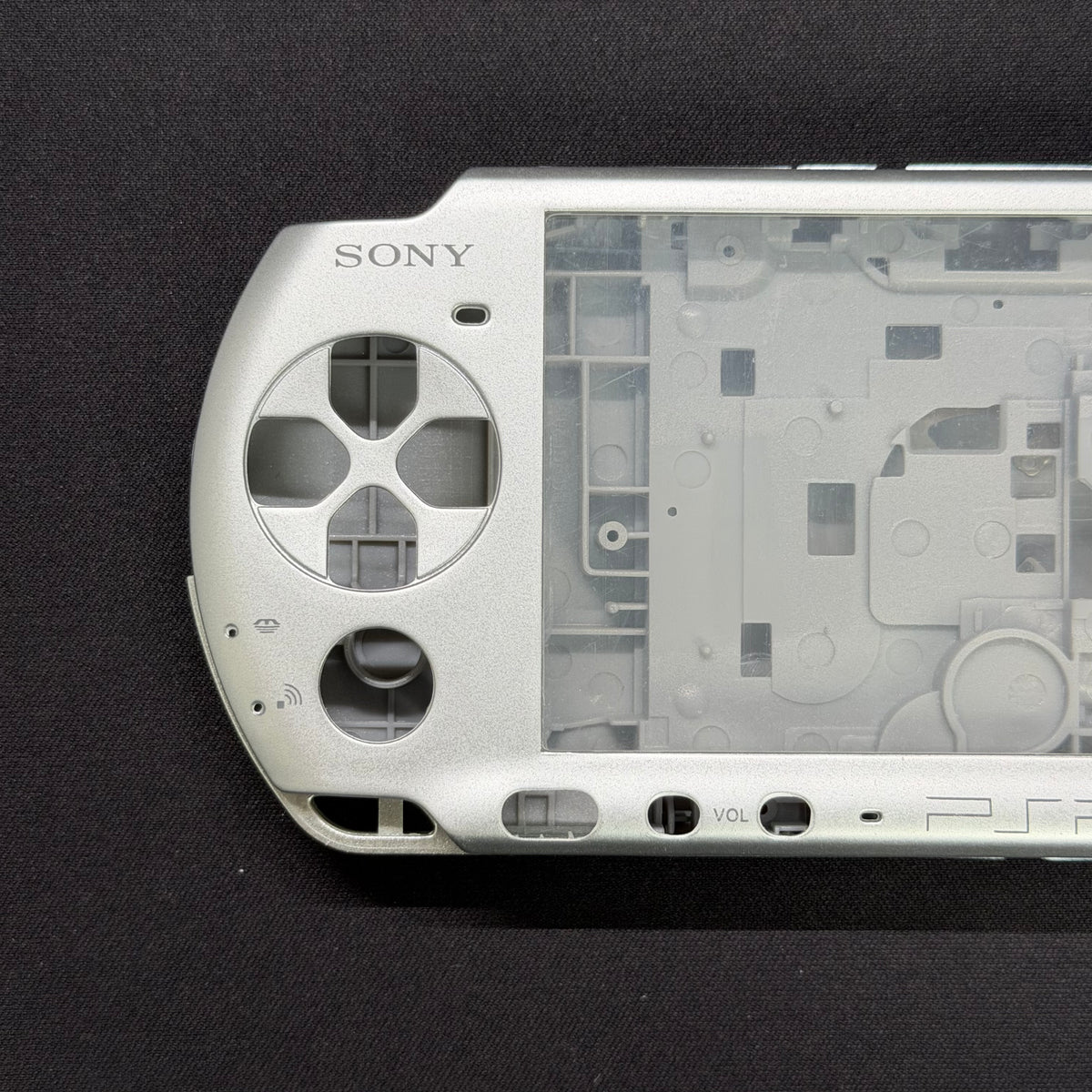 Premium PSP 3000 Full Replacement Shell Kit – Silver Housing with Buttons