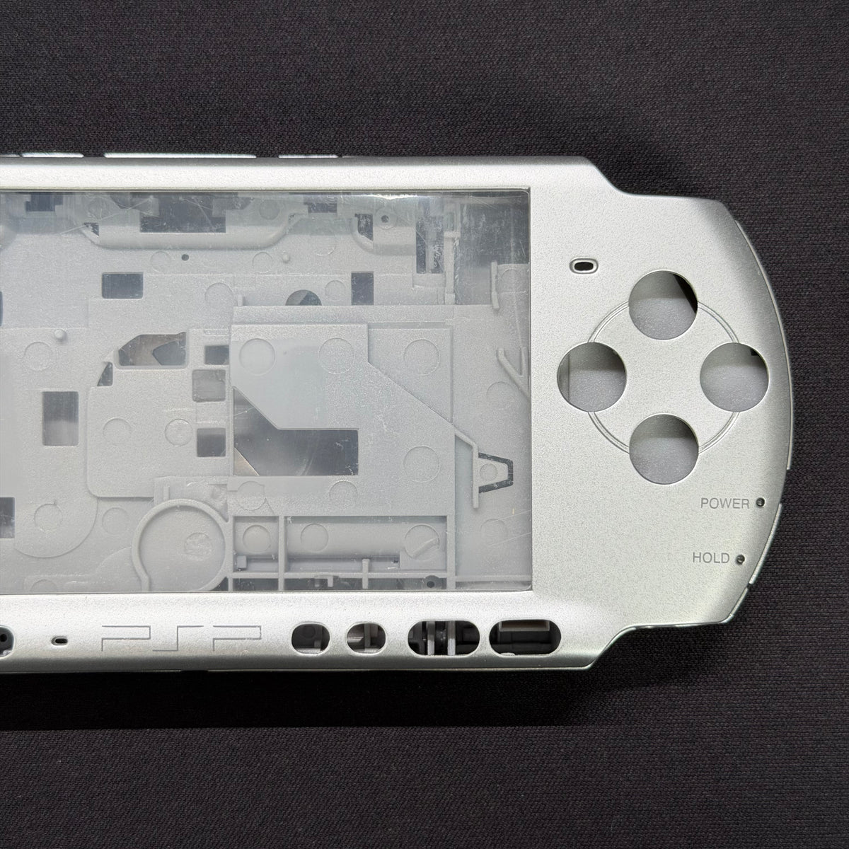 Premium PSP 3000 Full Replacement Shell Kit – Silver Housing with Buttons