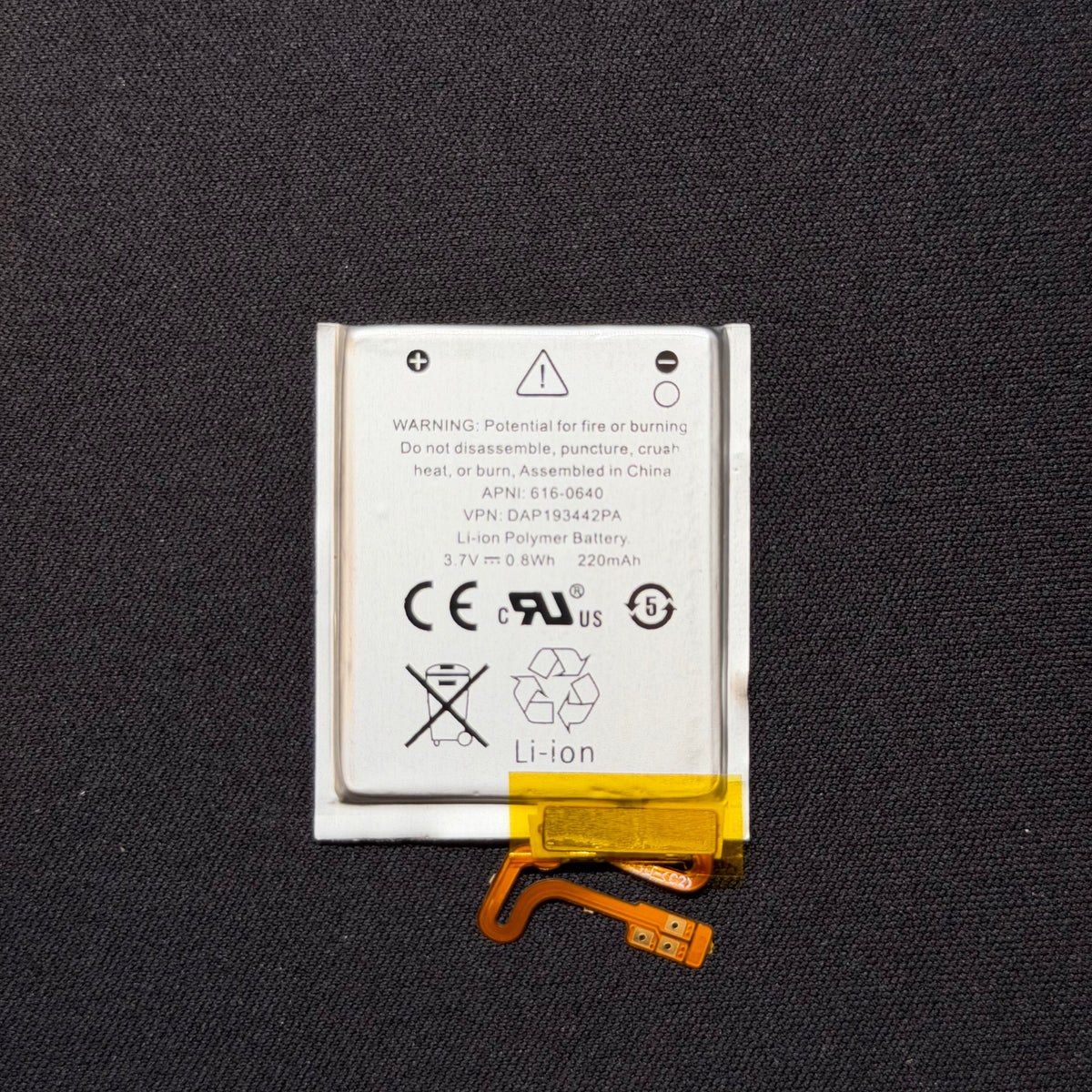 Replacement Battery for Apple iPod Nano 7th Gen