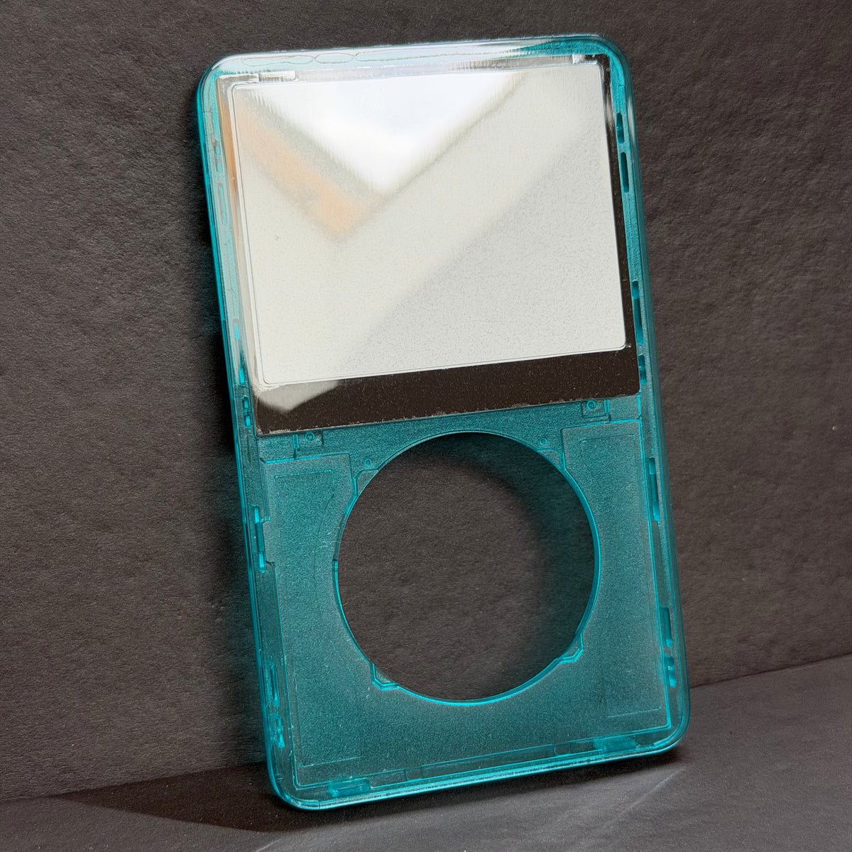 Transparent Blue Front Housing – For iPod Video 5th / 5.5 Gen (Clear Shell)