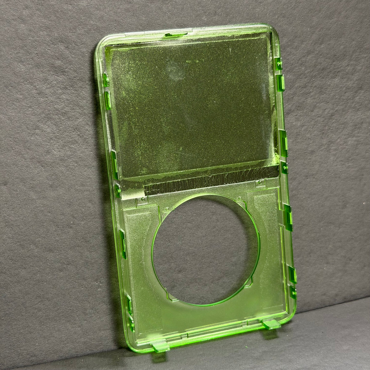 Transparent Green Front Housing – For iPod Video 5th / 5.5 Gen (Clear Shell)