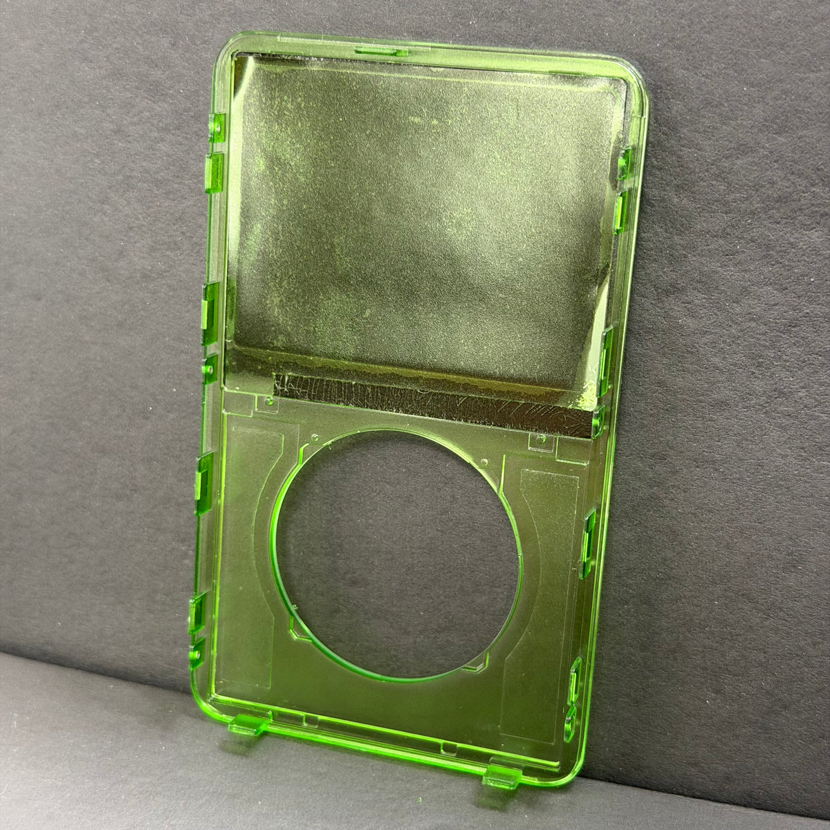 Transparent Green Front Housing – For iPod Video 5th / 5.5 Gen (Clear Shell)