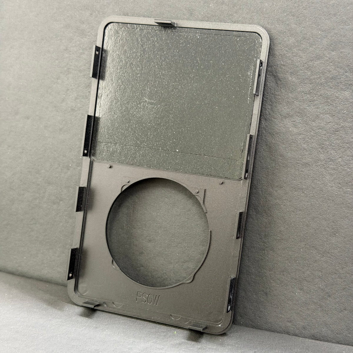 Black Front Housing – For iPod Classic 6th / 7th Gen