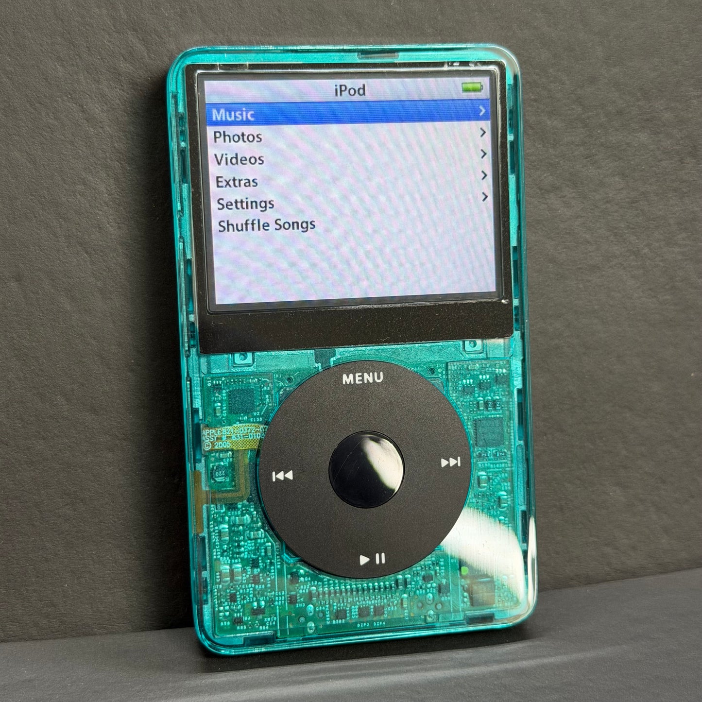Apple iPod Video 5th Gen - Transparent Blue