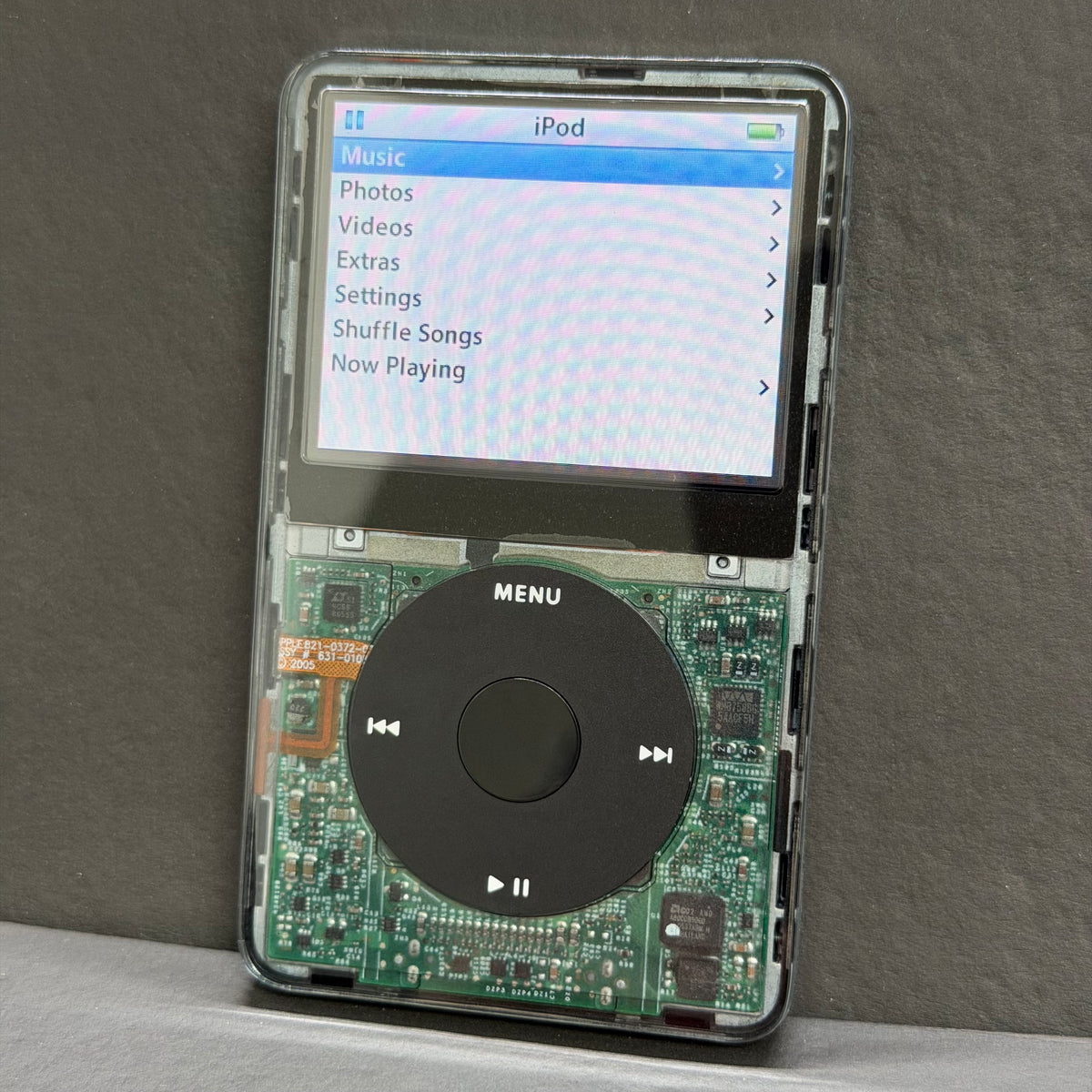 Apple iPod Video 5th Gen - Transparent Black