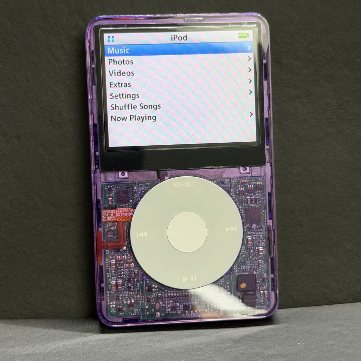 Apple iPod Video 5th Gen – Transparent Purple