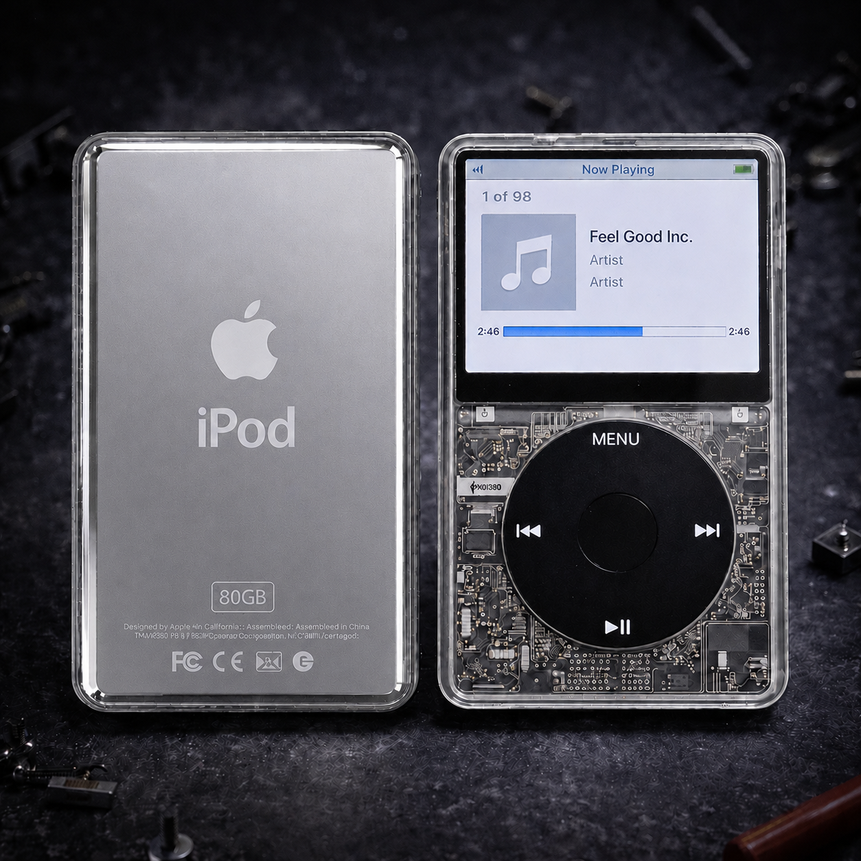 Apple iPod Video 5th Gen – Transparent Clear
