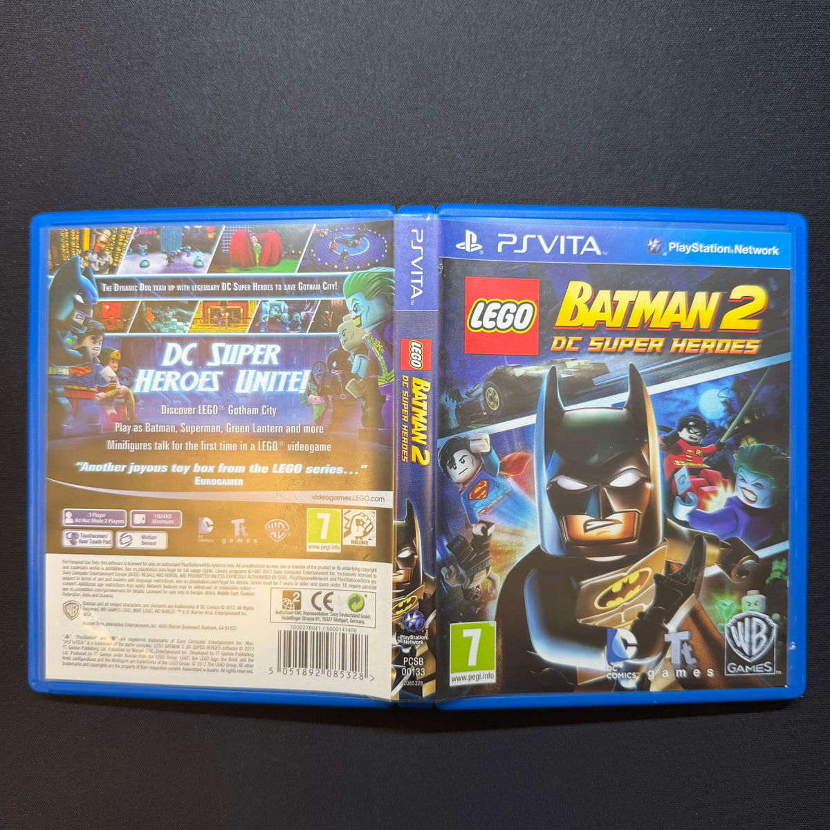LEGO Batman 2: DC Super Heroes (PS Vita) PAL UK | Complete in Box CIB | PCSB-00133