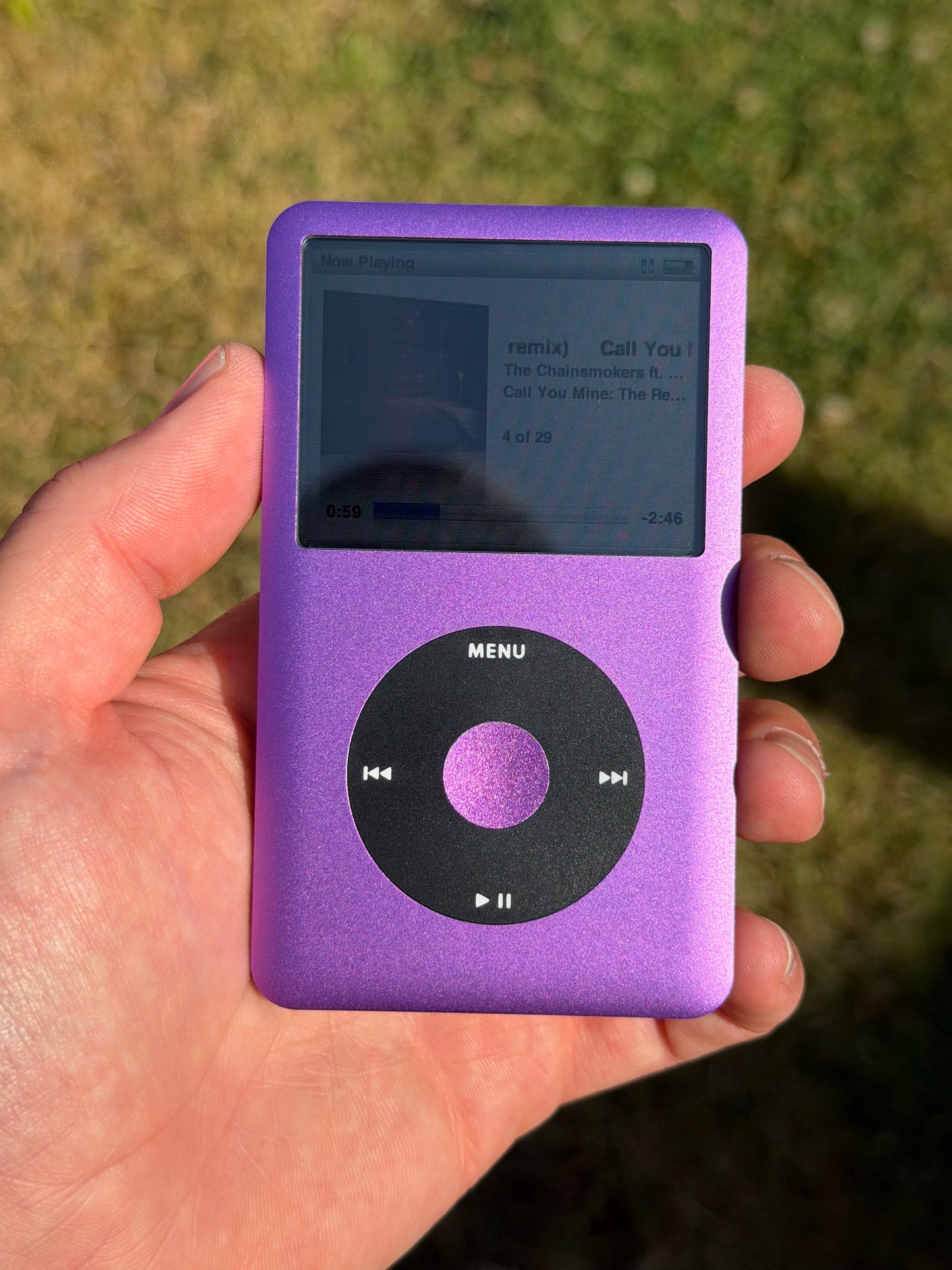 Apple iPod Classic 7th Gen – Purple