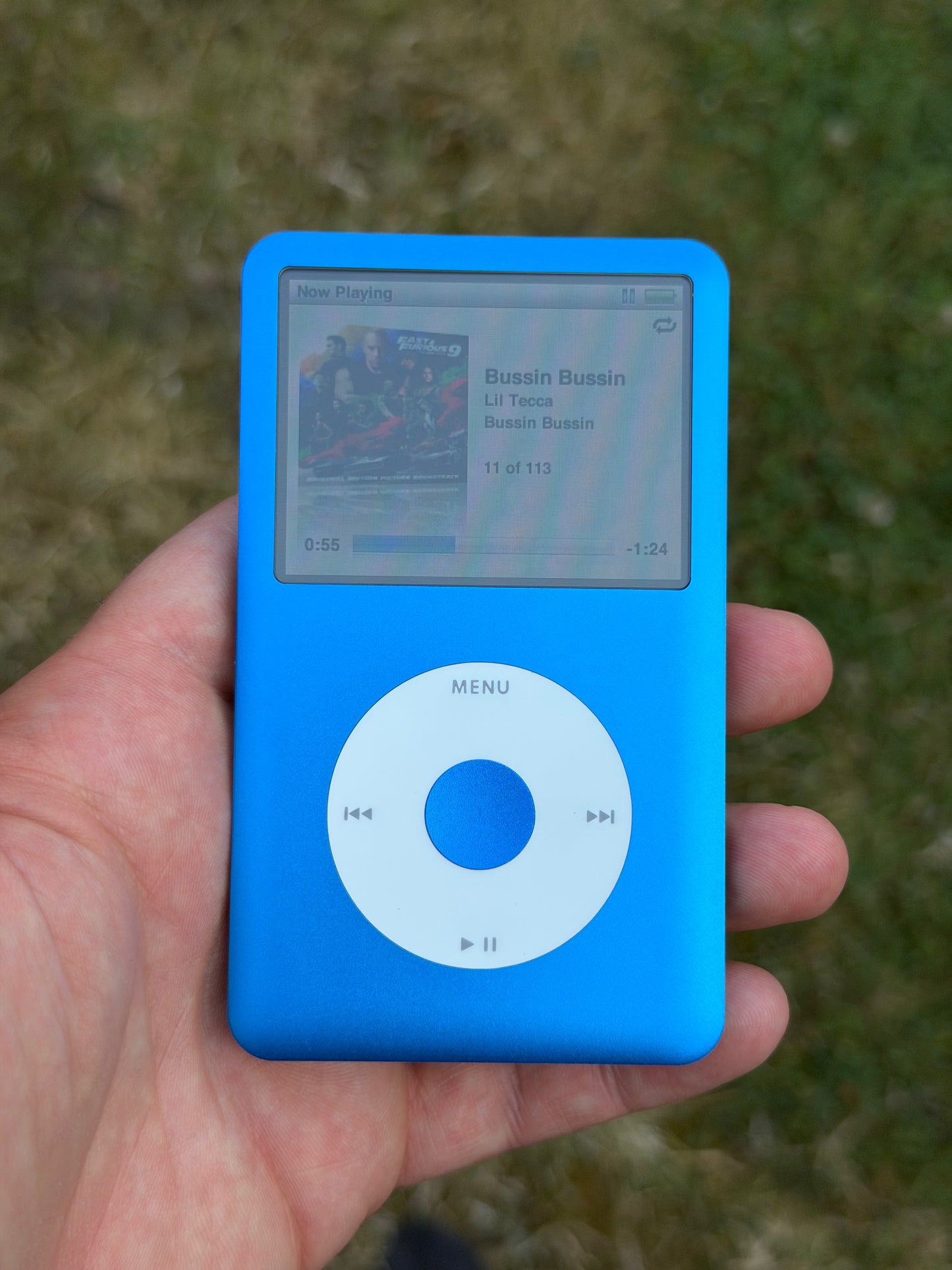 Apple iPod Classic 7th Gen – Blue