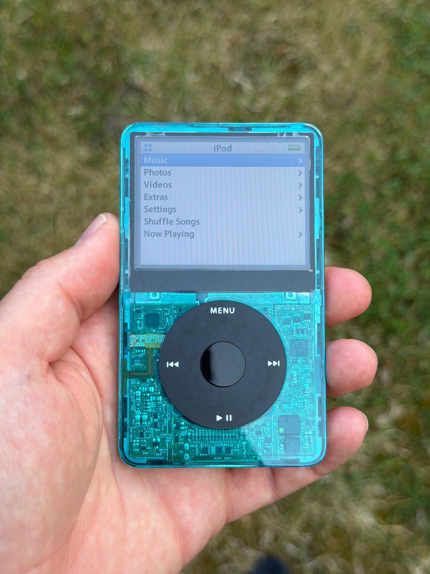 Apple iPod Video 5th Gen - Transparent Blue