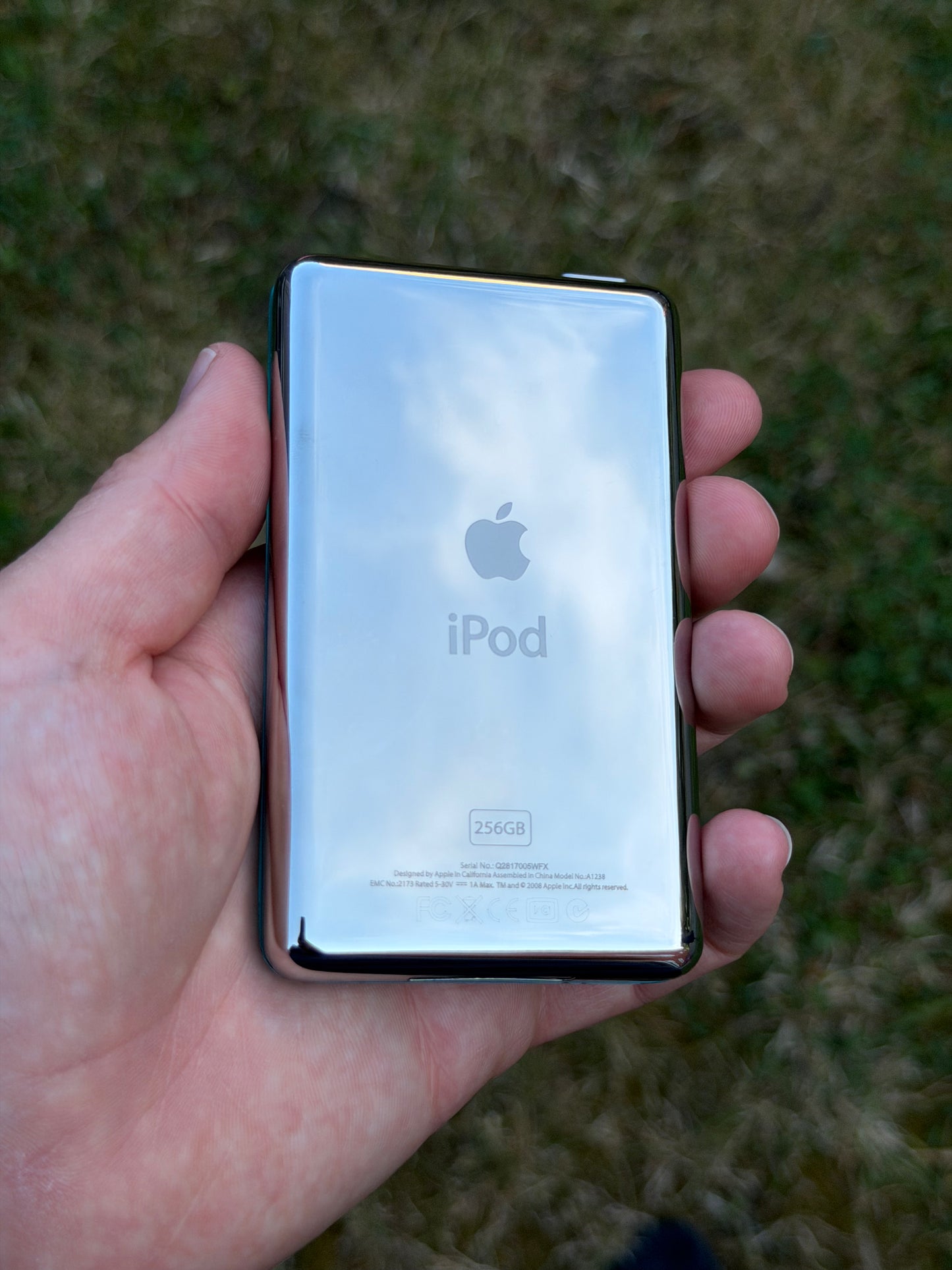 Apple iPod Video 5th Gen - Transparent Blue