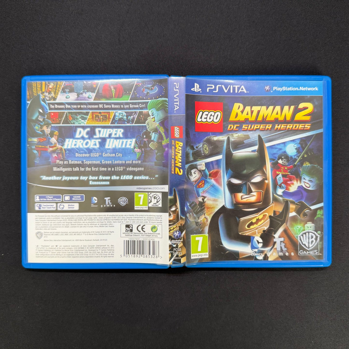 LEGO Batman 2: DC Super Heroes (PS Vita) PAL UK | Complete in Box CIB | PCSB-00133
