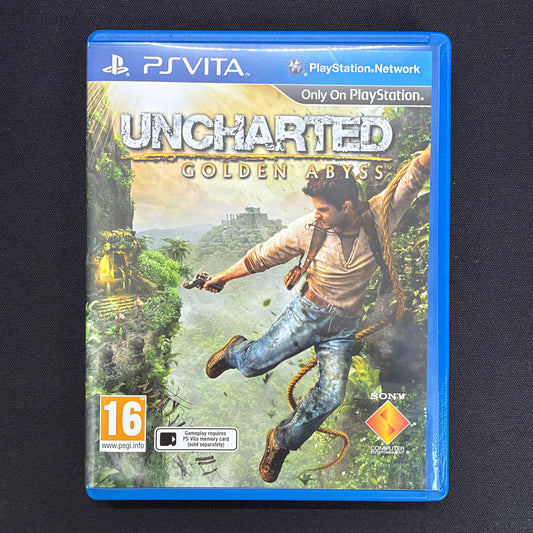 Uncharted: Golden Abyss (PS Vita) PAL UK | Boxed with Case & Cartridge | PCSF-00001