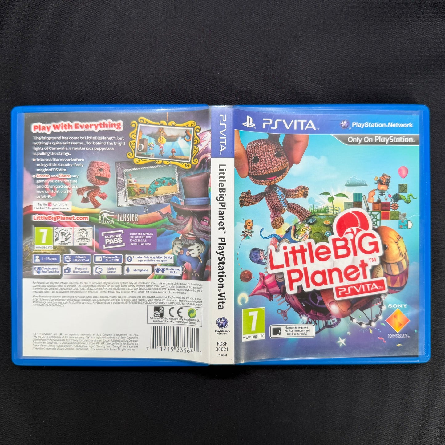 LittleBigPlanet (PS Vita) PAL UK | Complete in Box CIB | PCSF-00021