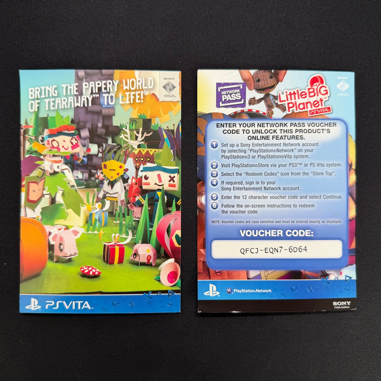LittleBigPlanet (PS Vita) PAL UK | Complete in Box CIB | PCSF-00021