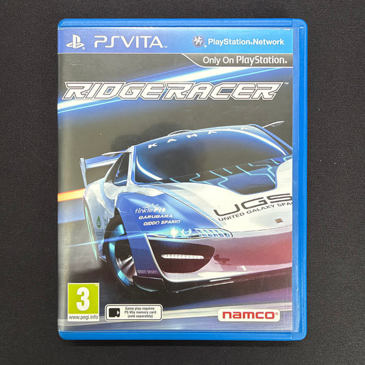 RIDGE RACER (PS Vita) PAL UK | Boxed with Case & Cartridge | PCSB-00048