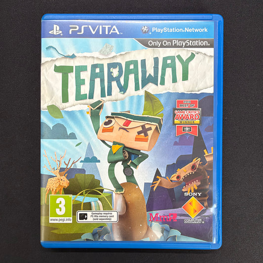 Tearaway (PS Vita) PAL UK | Boxed with Case & Cartridge | PCSF-00214