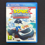 Sonic All Stars Racing Transformed (PS Vita) PAL UK | Complete in Box CIB | PCSB-00190