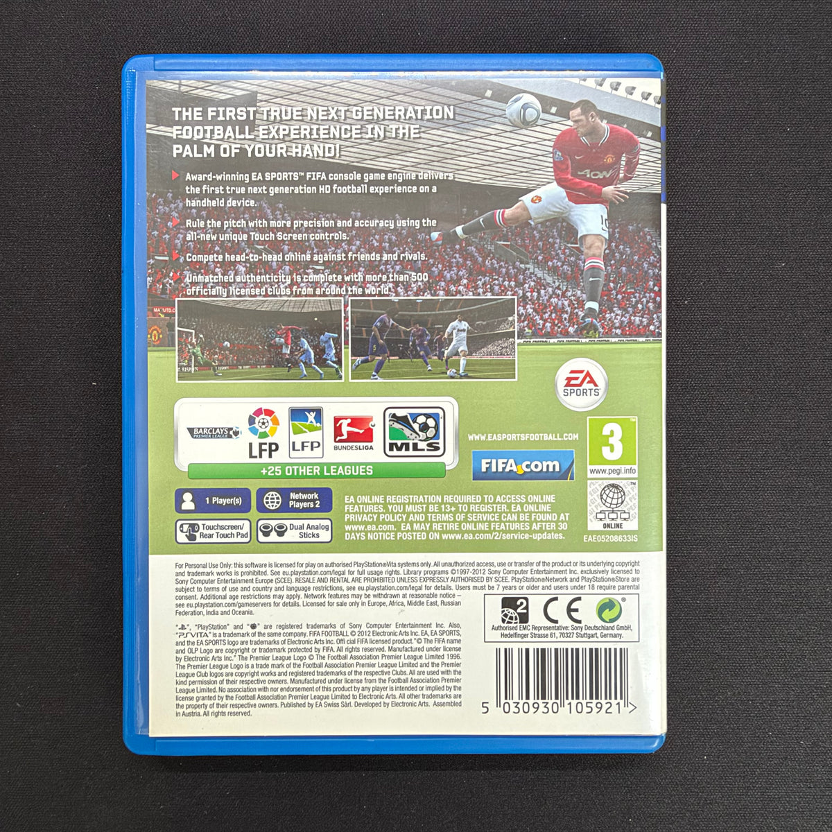 FIFA Football (PS Vita) PAL UK | Complete in Box CIB | PCSB-00051