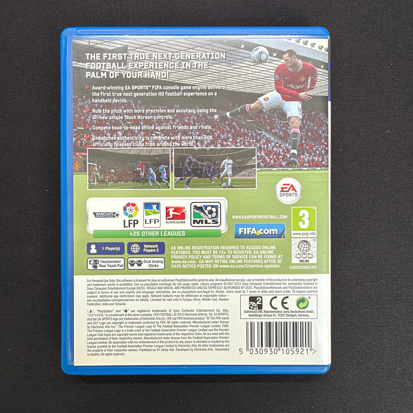 FIFA Football (PS Vita) PAL UK | Complete in Box CIB | PCSB-00051