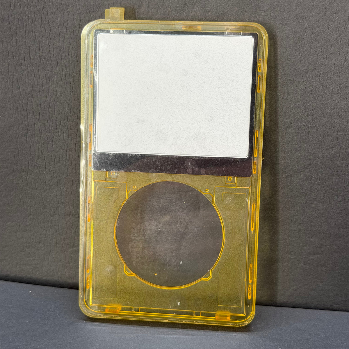 Transparent Yellow Front Housing – For iPod Video 5th / 5.5 Gen (Clear Shell)