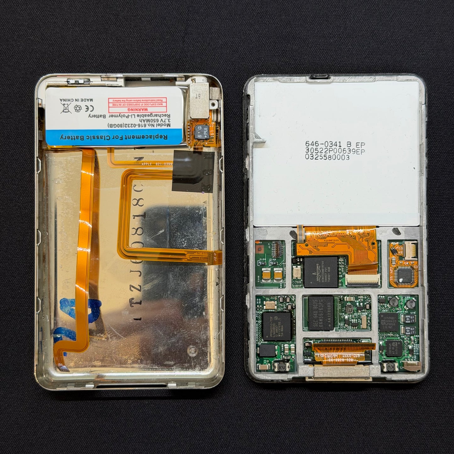 650mAh Thin Replacement Battery for Apple iPod 5th, 6th, 7th Gen