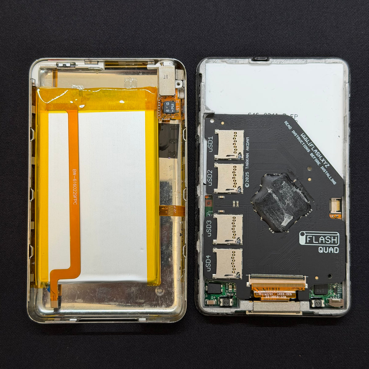 3000mAh Thin Battery Upgrade – For iPod 5th, 6th, 7th Gen Video / Classic