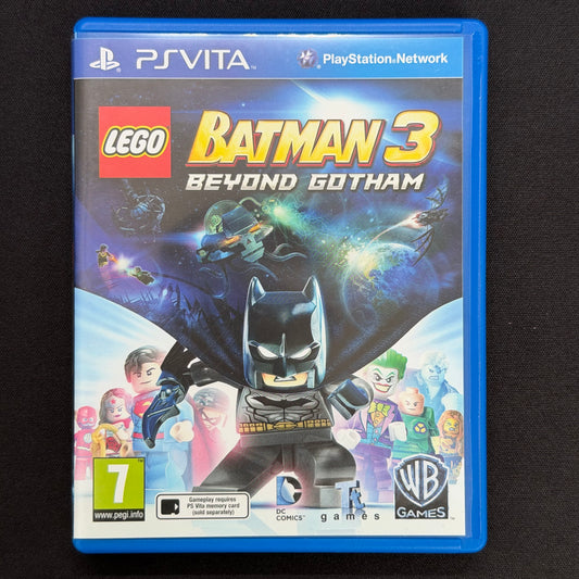 LEGO: Batman 3 Beyond Gotham (PS Vita) PAL UK | Complete in Box CIB | PCSB-00563