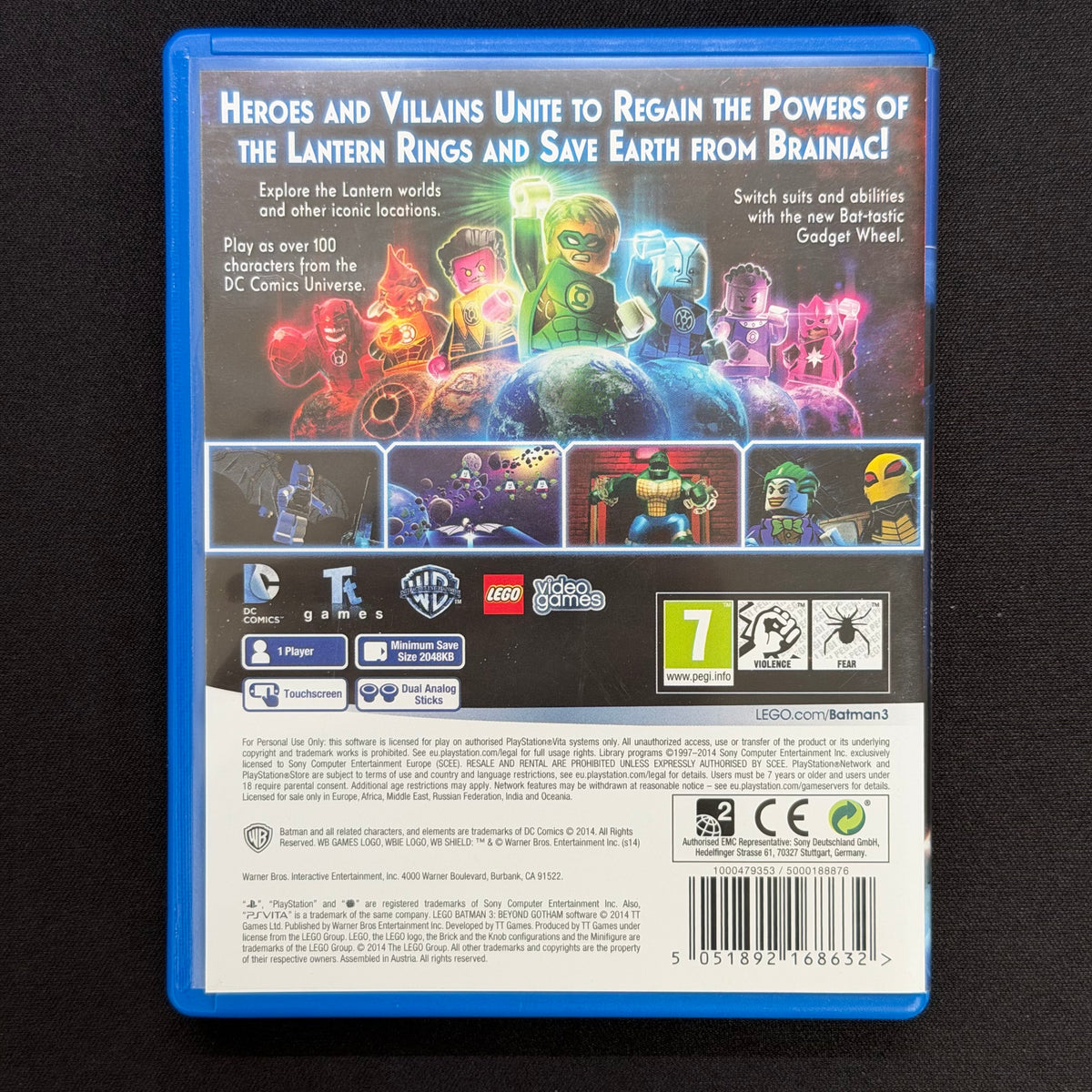LEGO: Batman 3 Beyond Gotham (PS Vita) PAL UK | Complete in Box CIB | PCSB-00563