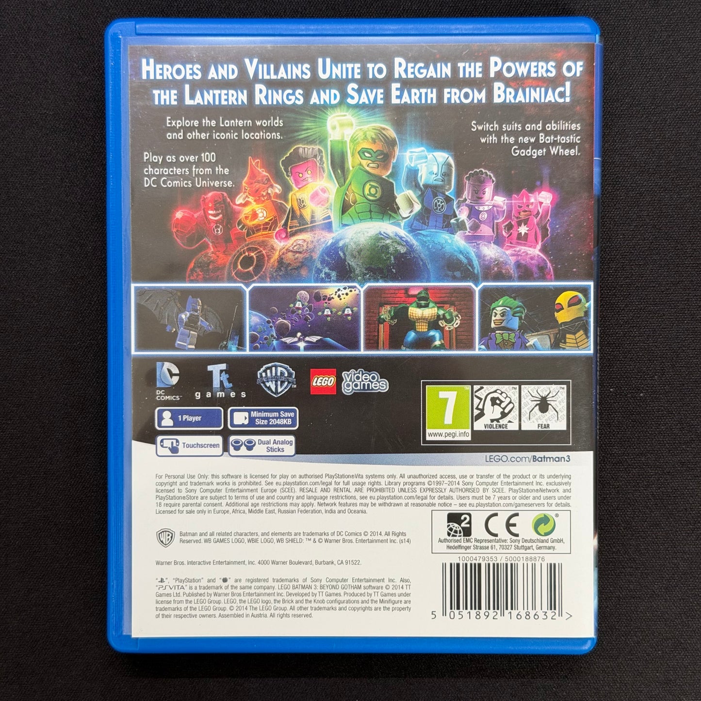 LEGO: Batman 3 Beyond Gotham (PS Vita) PAL UK | Complete in Box CIB | PCSB-00563