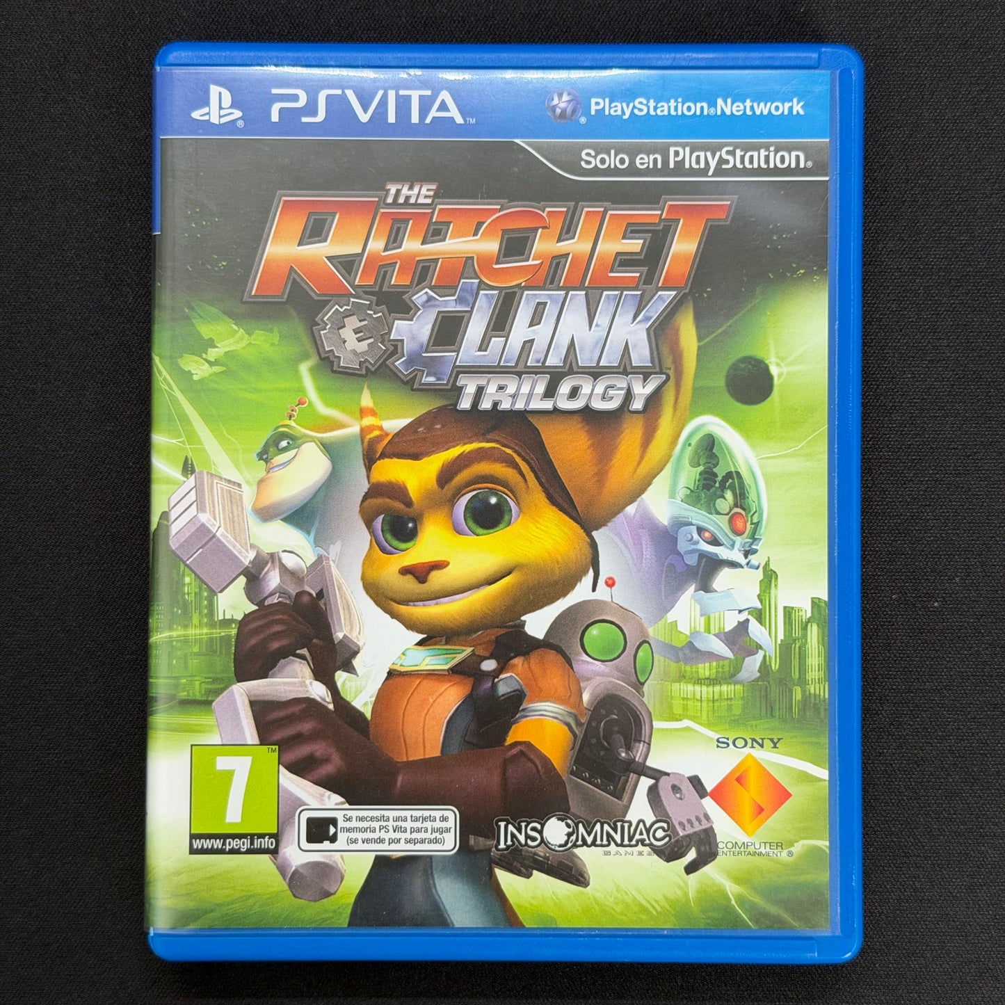 The Ratchet & Clank Trilogy (PS Vita) PAL | Boxed with Case & Cartridge | PCSF-00482