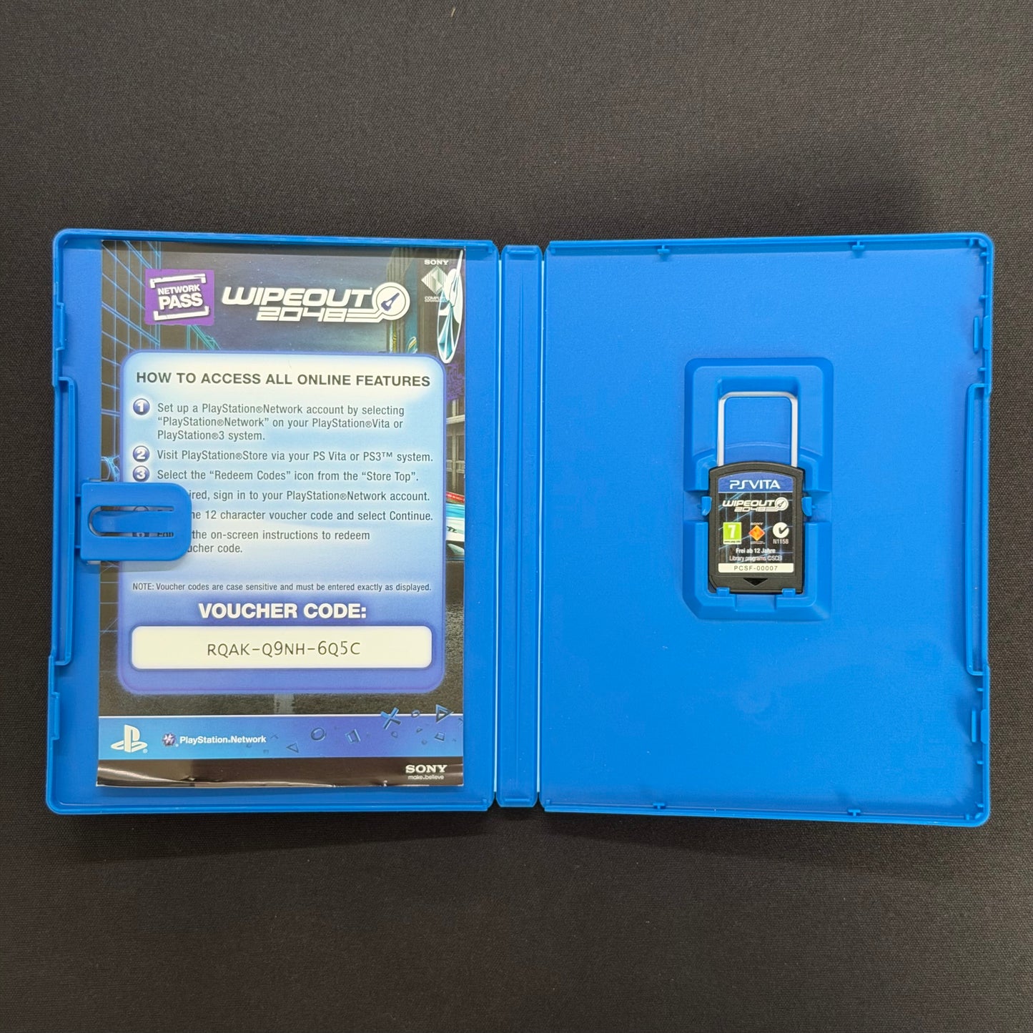 Wipeout 2048 (PS Vita) PAL UK | Complete in Box CIB | PCSF-00007