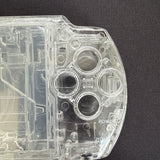 Premium PSP 3000 Full Replacement Shell Kit – Transparent Clear Housing with Buttons