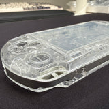 Premium PSP 3000 Full Replacement Shell Kit – Transparent Clear Housing with Buttons