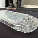 Premium PSP 3000 Full Replacement Shell Kit – Transparent Clear Housing with Buttons