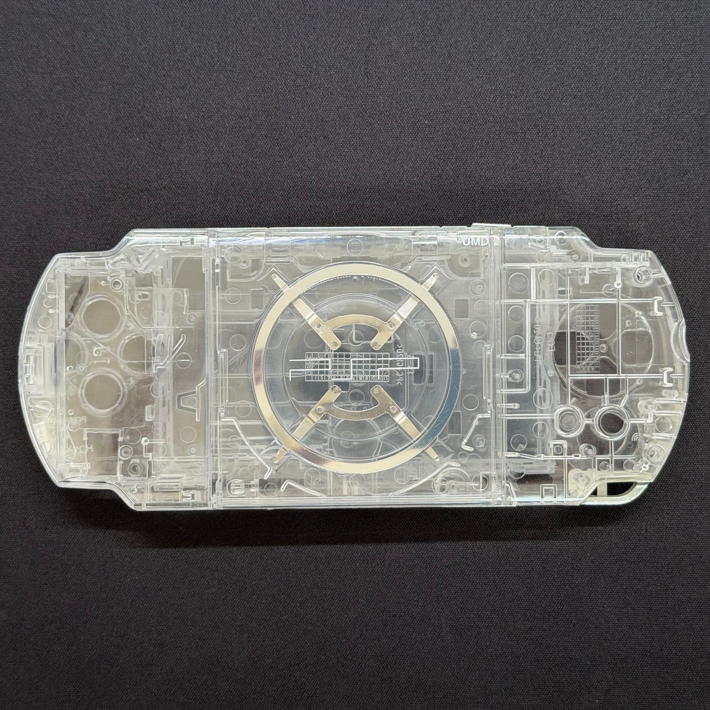 Premium PSP 3000 Full Replacement Shell Kit – Transparent Clear Housing with Buttons