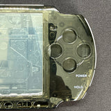 Premium PSP 3000 Full Replacement Shell Kit – Transparent Black Housing with Buttons