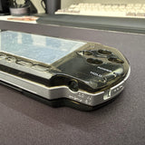 Premium PSP 3000 Full Replacement Shell Kit – Transparent Black Housing with Buttons