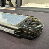 Premium PSP 3000 Full Replacement Shell Kit – Transparent Black Housing with Buttons
