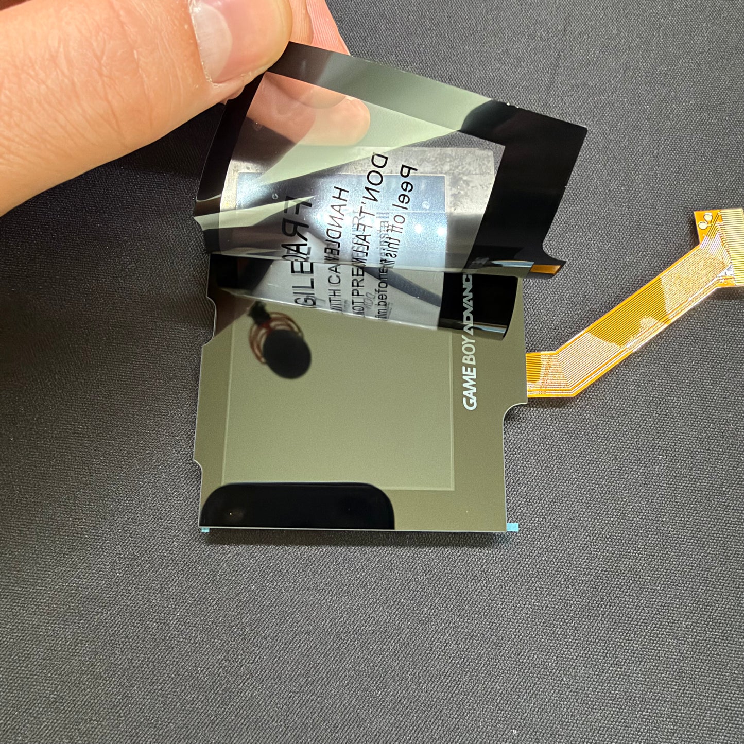 Hispeedido Drop In Laminated IPS LCD Panel for Game Boy Advance SP