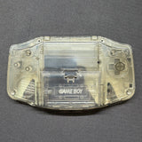 Game Boy Advance Full Replacement Shell Kit – Transparent Black Housing with Buttons