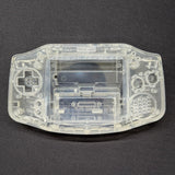 Game Boy Advance Full Replacement Shell Kit – Transparent Clear Housing with Buttons