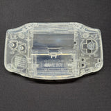 Game Boy Advance Full Replacement Shell Kit – Transparent Clear Housing with Buttons