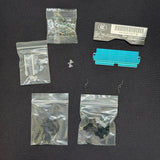 Game Boy Advance SP Full Replacement Shell Kit – Transparent Clear Housing with Buttons